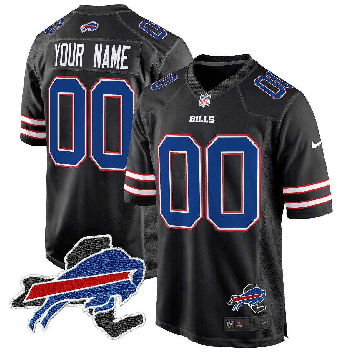 NFL Buffalo New York Patch Game Jersey