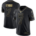NFL C.J. Stroud Houston Black Gold Jersey