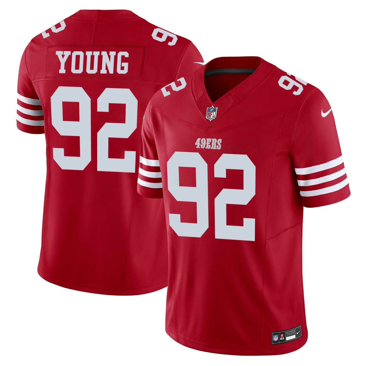 NFL Chase Young San Francisco Red Jersey - Chase Young