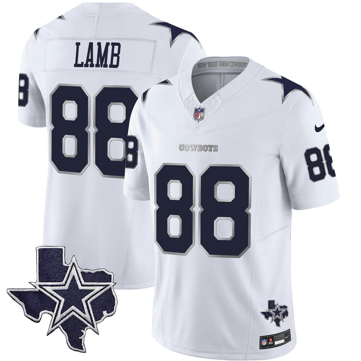 NFL Dallas 2024 Winter Warrior Vapor Limited Jersey