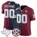 NFL Dallas x College Football’ Split Vapor Limited Jersey