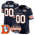 NFL Denver Throwback Vapor Limited Jersey – 2025 AFC West Division Champions Patch