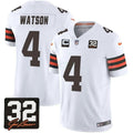 NFL Deshaun Watson Cleveland White Jersey - White