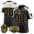 NFL Detroit 2024 NFC North Division Champions Patch Gold Vapor Limited Jersey