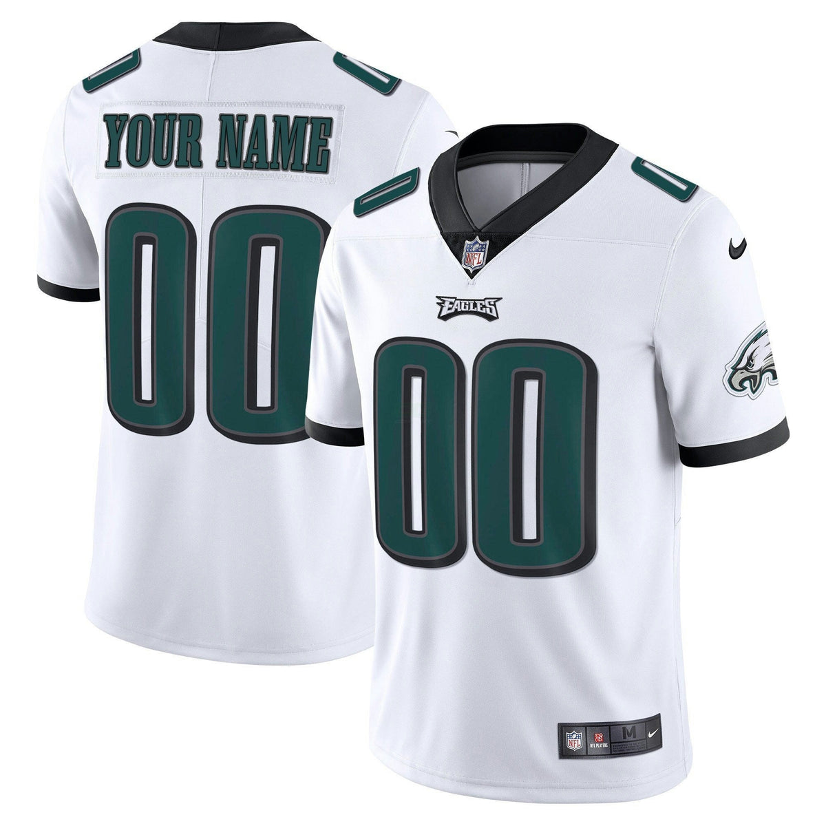 Jersey NFL Gold & Split Custom Name and Number