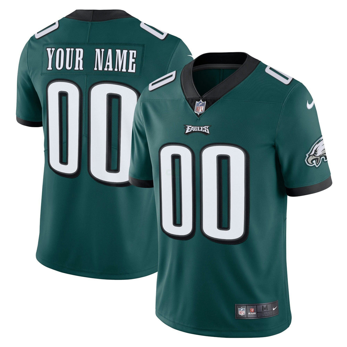 Jersey NFL Gold & Split Custom Name and Number