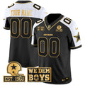 NFL Est. 1960 & We Dem Boyz Patch Gold Vapor Limited Jersey