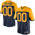 NFL Green Bay Throwback Navy Blue Alternate Jersey - Navy Blue Alternate