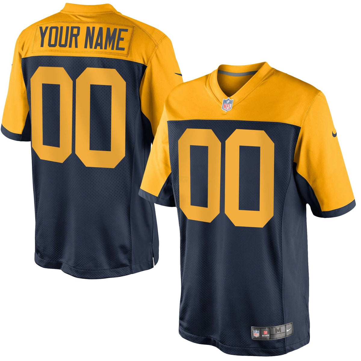NFL Green Bay Throwback Navy Blue Alternate Jersey - Navy Blue Alternate