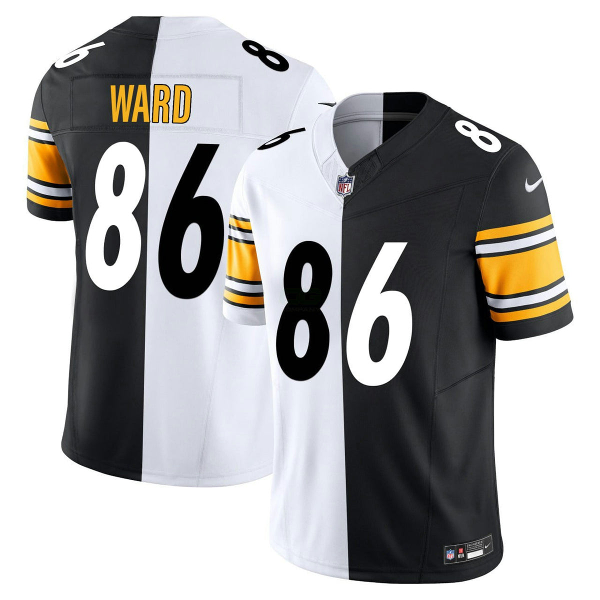 NFL Hines Ward Split Vapor Limited Jersey - Hines Ward