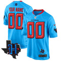 NFL Houston 2024 Texas Patch Game Jersey