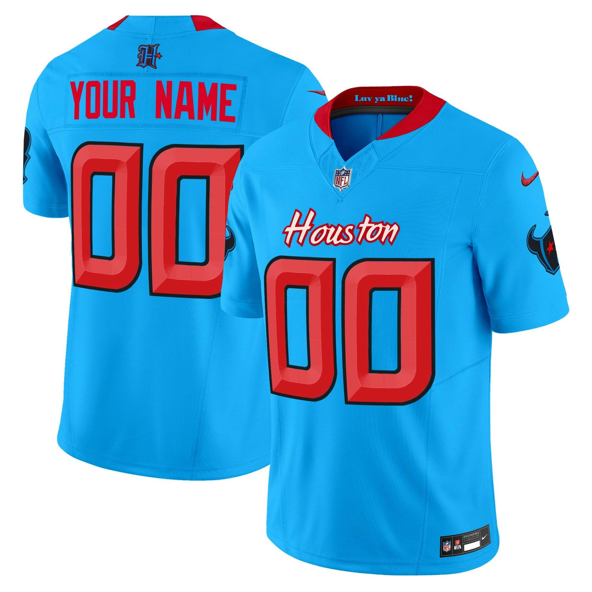 NFL Houston 2024 Vapor Limited Jersey V4