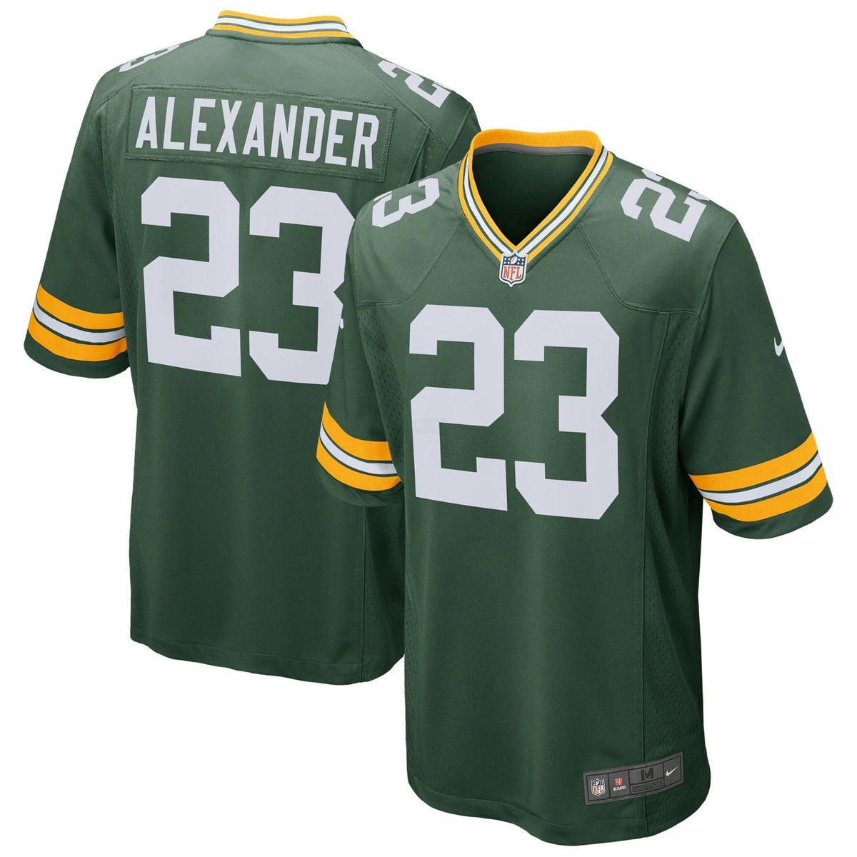 NFL Jaire Alexander Green Bay Green Game Jersey - Jaire Alexander