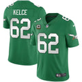 NFL Jason Kelce Philadelphia Kelly Green Jersey