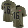 NFL Joe Montana Salute To Service Jersey - Joe Montana
