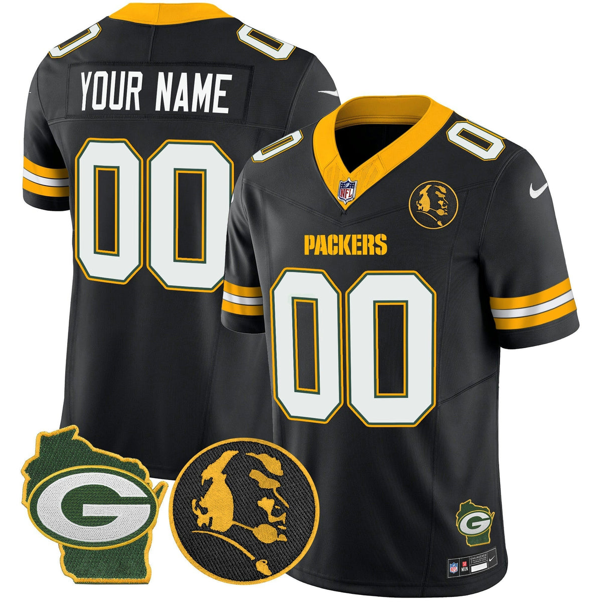 NFL John Madden & Home Patch Vapor Limited Jersey
