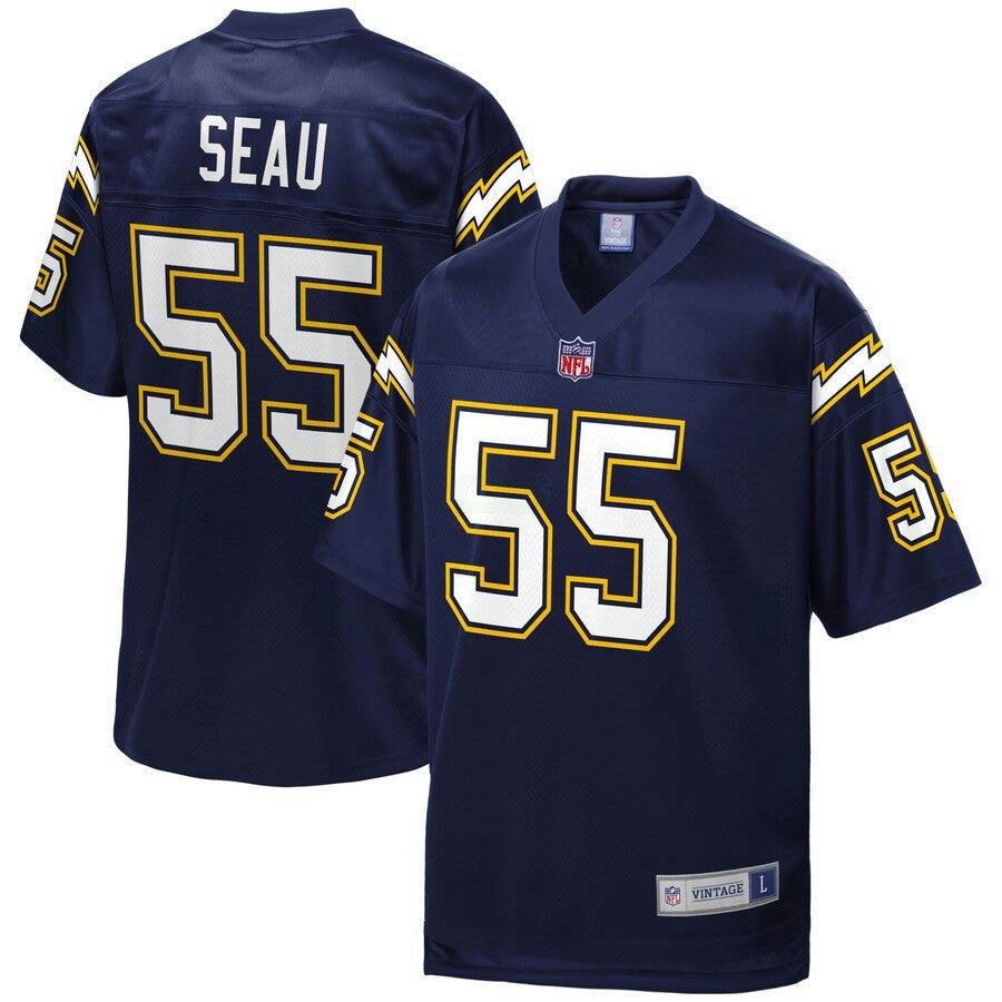 NFL Junior Seau San Diego Navy Jersey