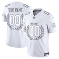 NFL Kansas City Platinum MVP Vapor Limited Jersey - Custom