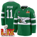 NFL Kelly Green Hockey Premium Jersey V3