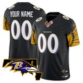 NFL Maryland Patch Vapor Limited Jersey V3