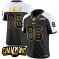 NFL Men’s 2023 AFC East Champions Patch Gold Vapor Jersey