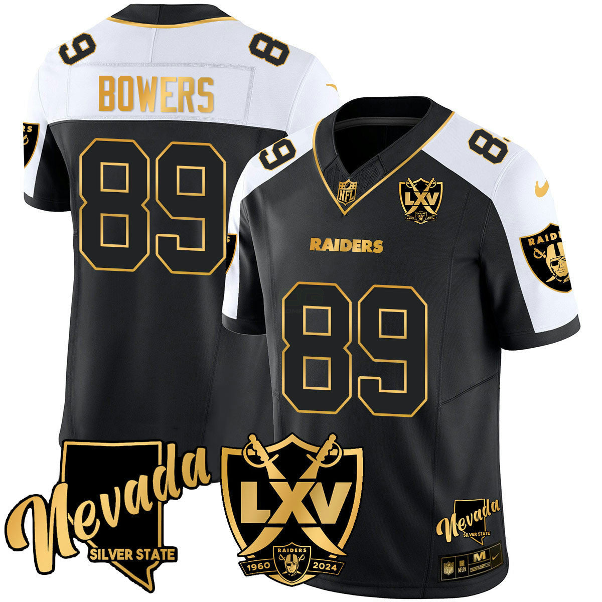 NFL Men’s 2024 Gold Vapor Limited Jersey – 65th Anniversary