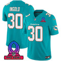 NFL Miami Dolphins Men’s 2024 Pro Bowl Patch Vapor Jersey