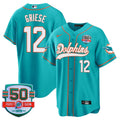 NFL Men’s 50th 1972 Perfect Season Patch Jersey