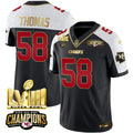 NFL Men’s AFC West Champions & Super Bowl LVIII Gold Patch Vapor Jersey