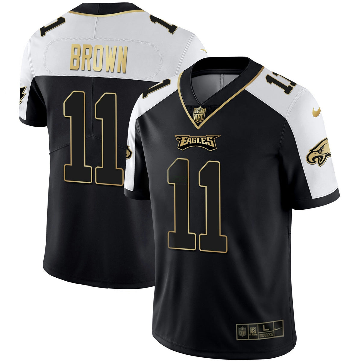 Jersey NFL Men’s Alternate Vapor Black Gold Limited