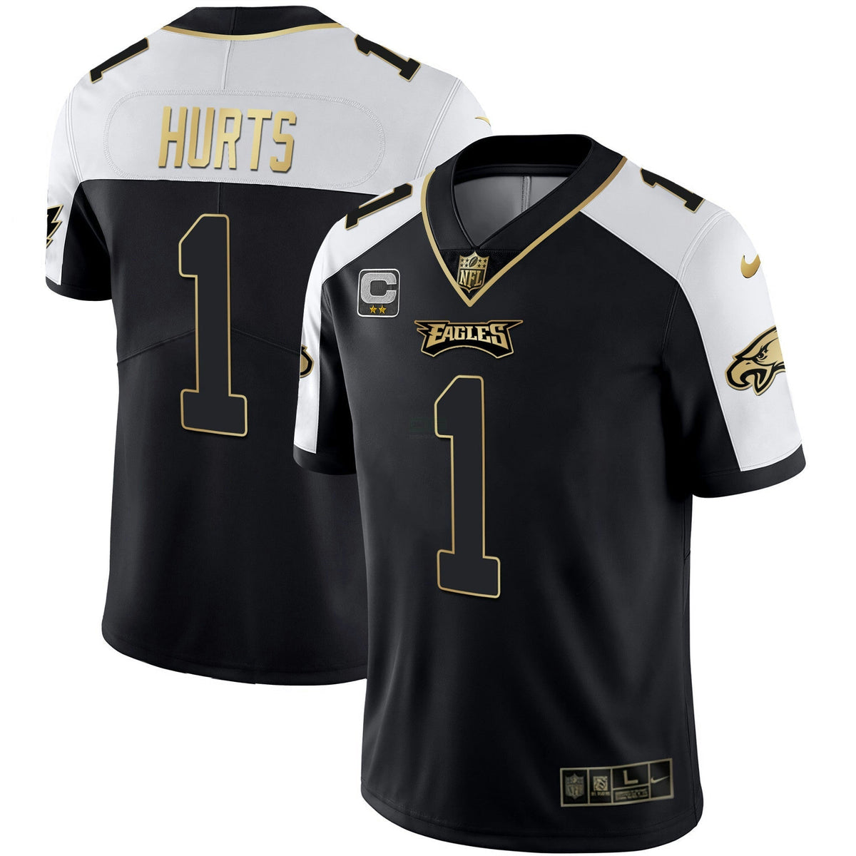 Jersey NFL Men’s Alternate Vapor Black Gold Limited
