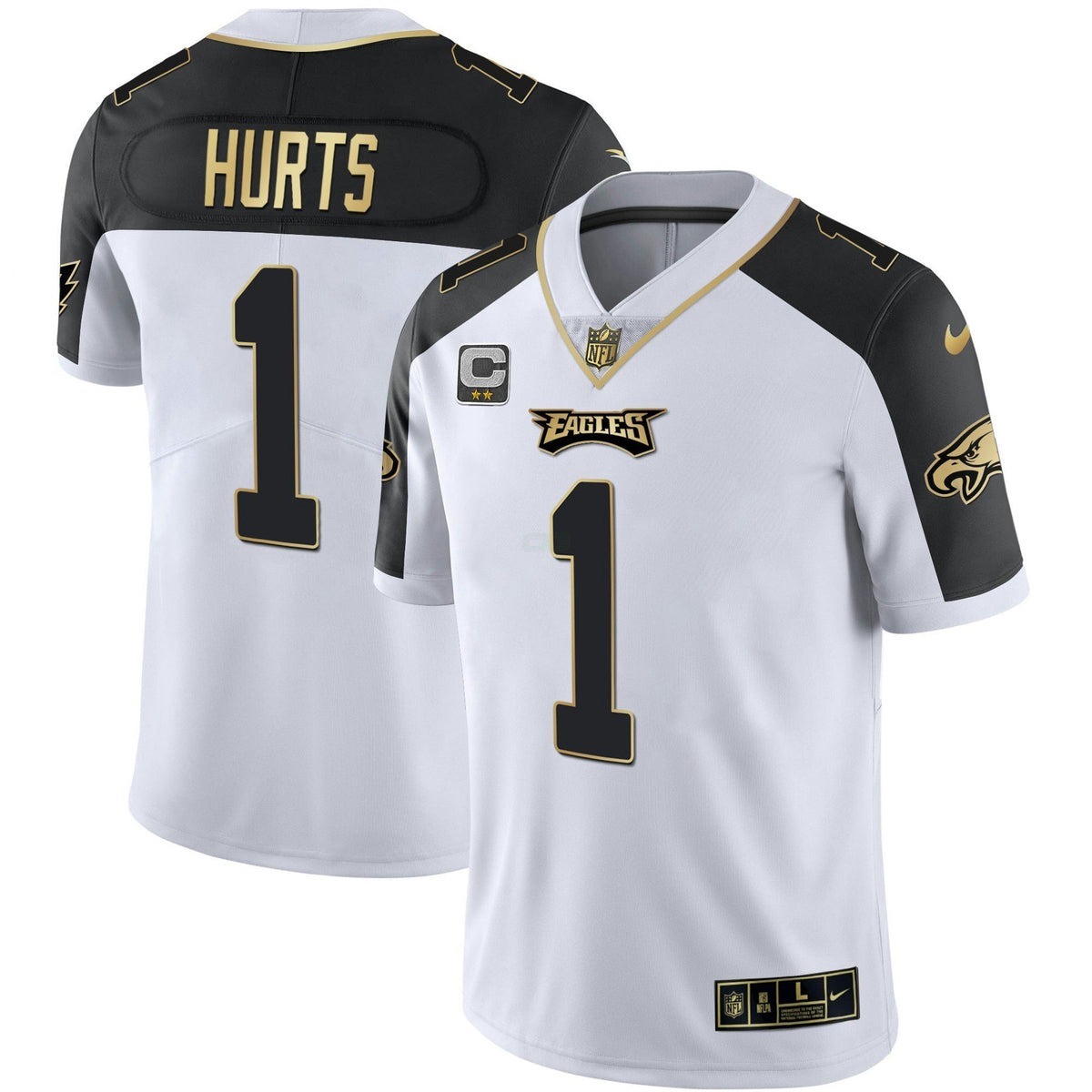 Jersey NFL Men’s Alternate Vapor Black Gold Limited