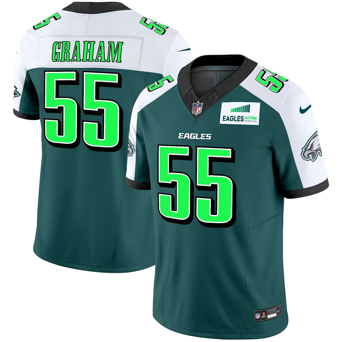 NFL Men’s Autism Foundation Patch Vapor Limited Jersey