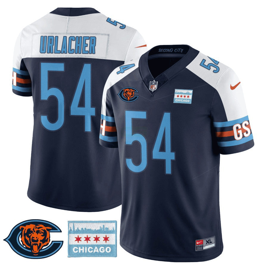 NFL Men’s Chicago City Edition GSH Jersey – Chicago Flag