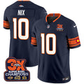 NFL Men’s Denver 3x Patch “Colorado Flag” Vapor Limited Jersey