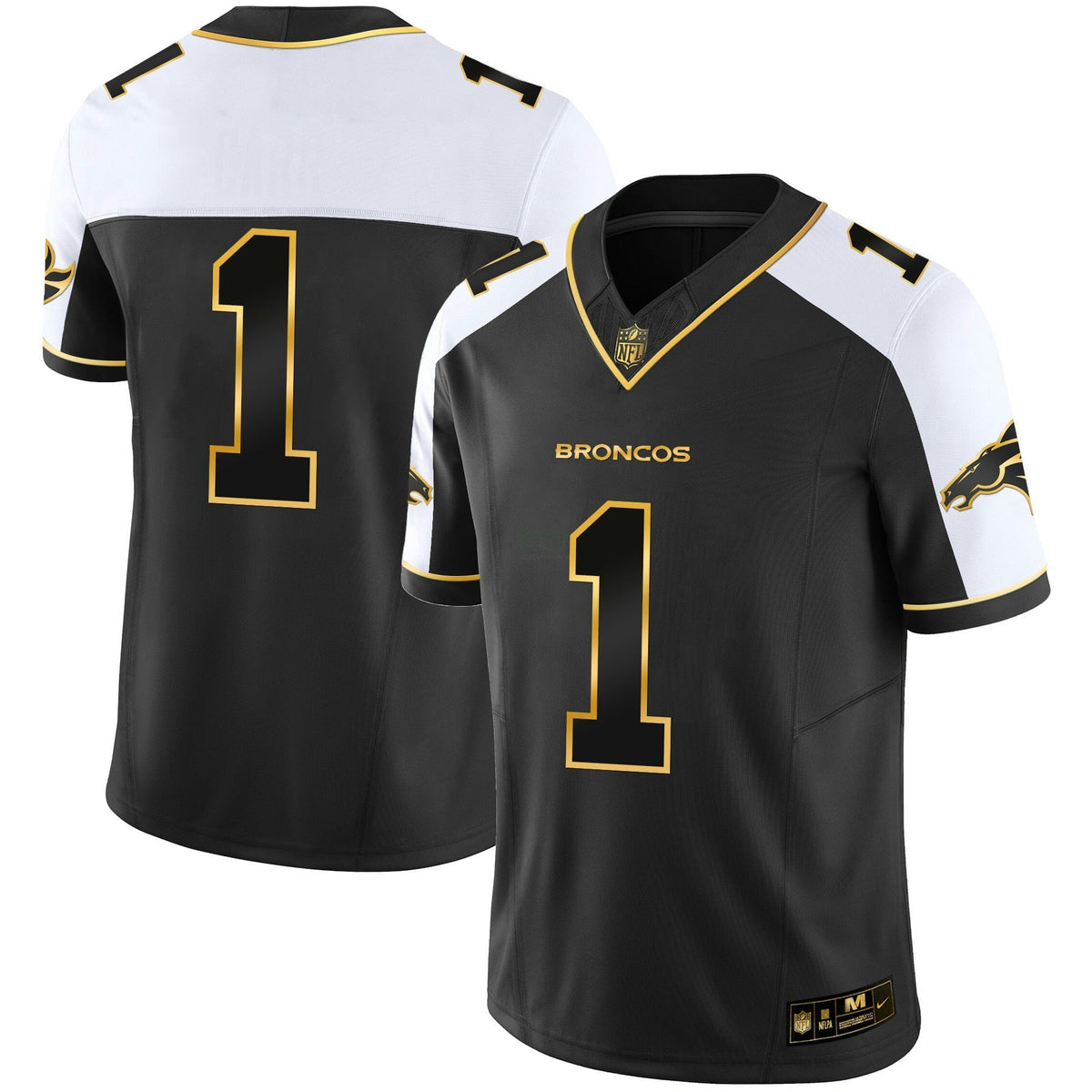 NFL Men’s Denver Gold Vapor Limited Jersey