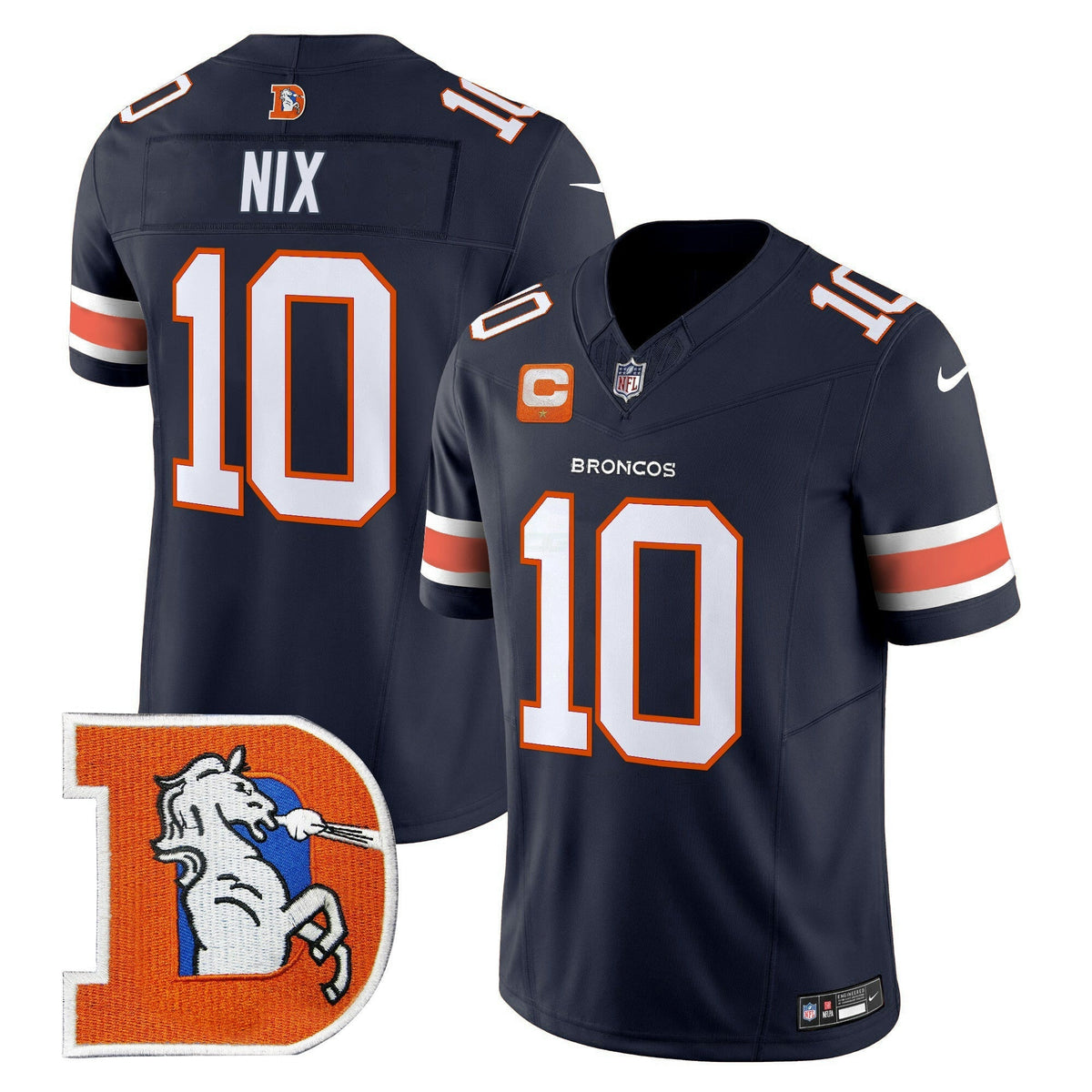 NFL Men’s Denver Throwback Vapor Limited Jersey V2
