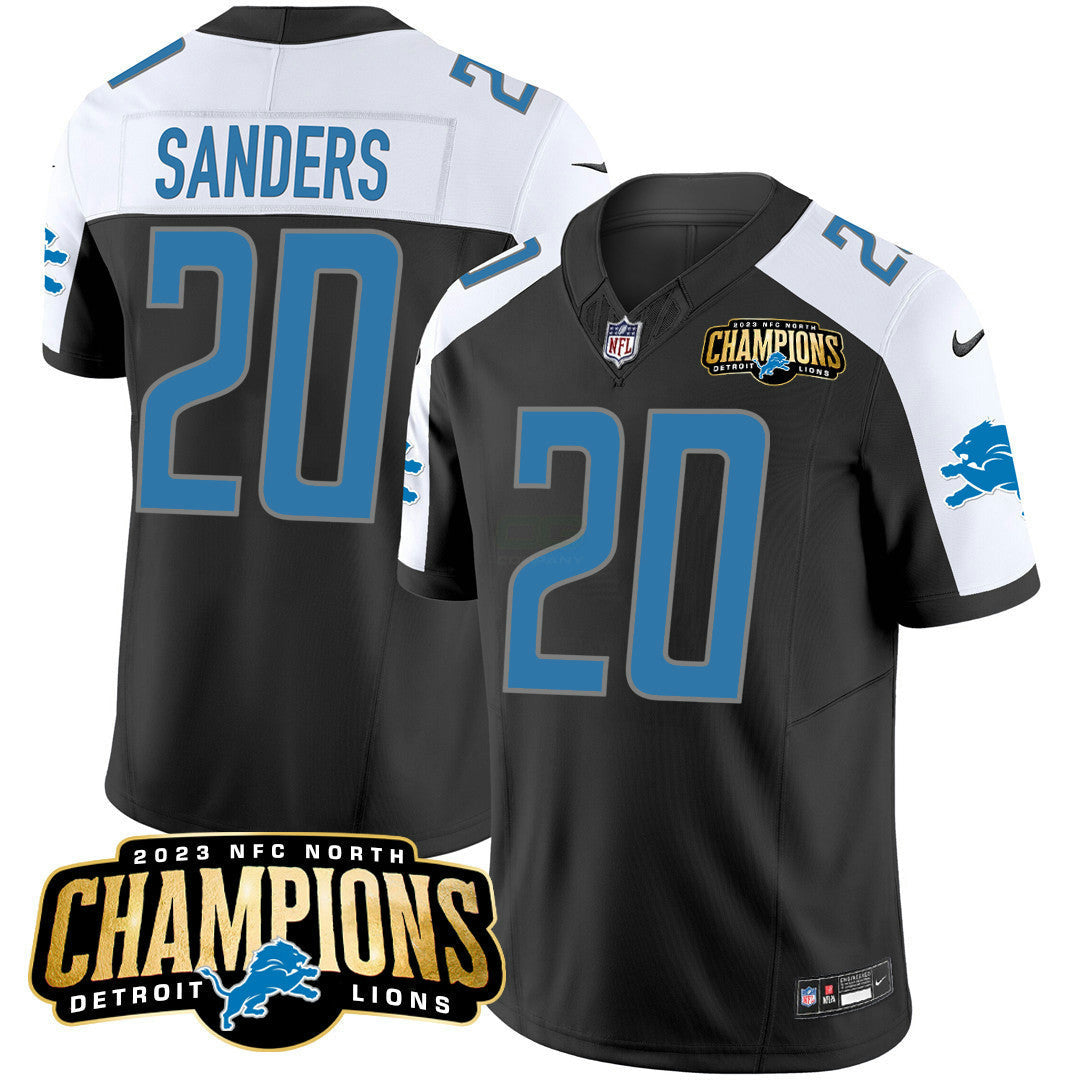 NFL Men’s Detroit 2023 NFC North Champions Patch Vapor Jersey