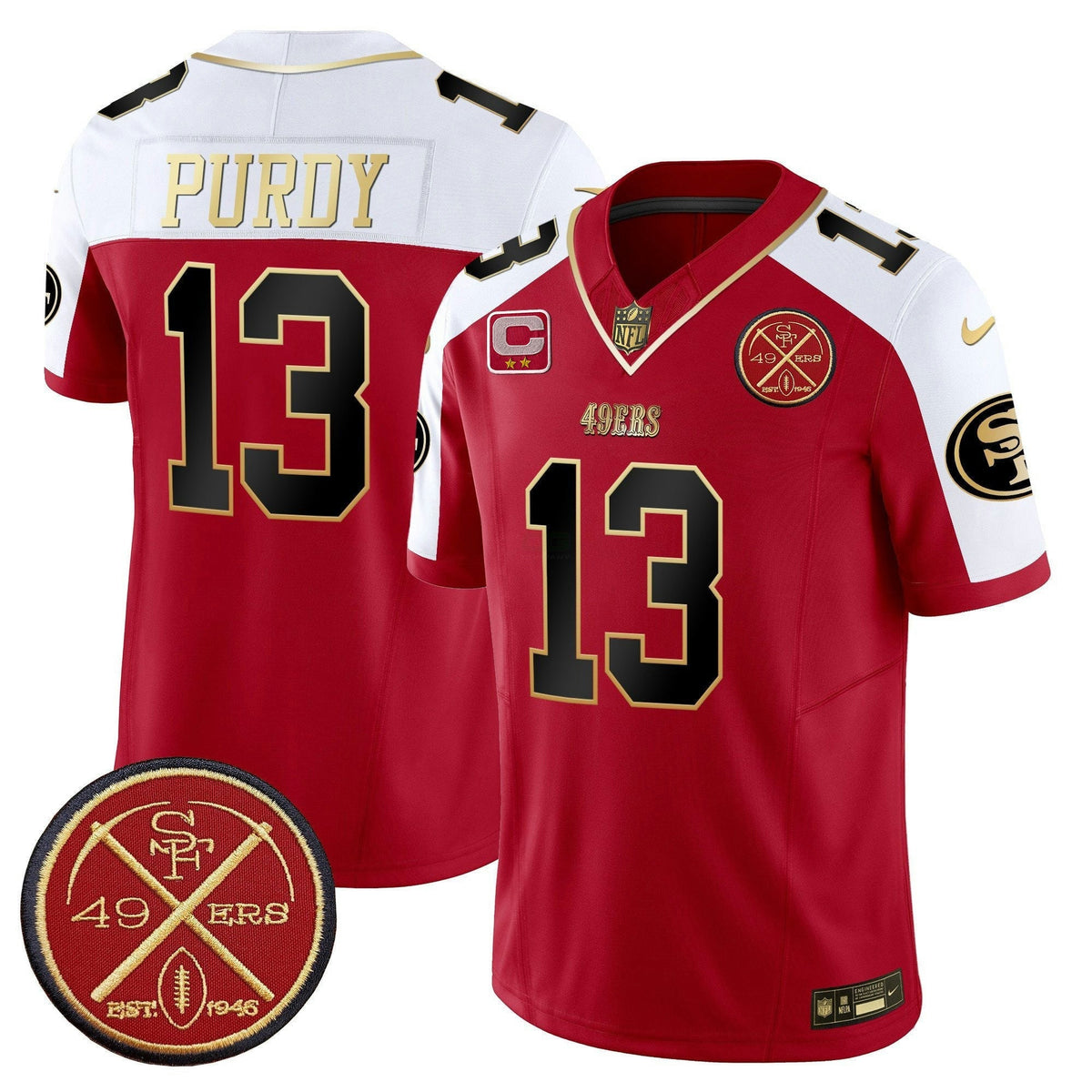 NFL Men’s Est.1946 Patch Vapor Limited Jersey