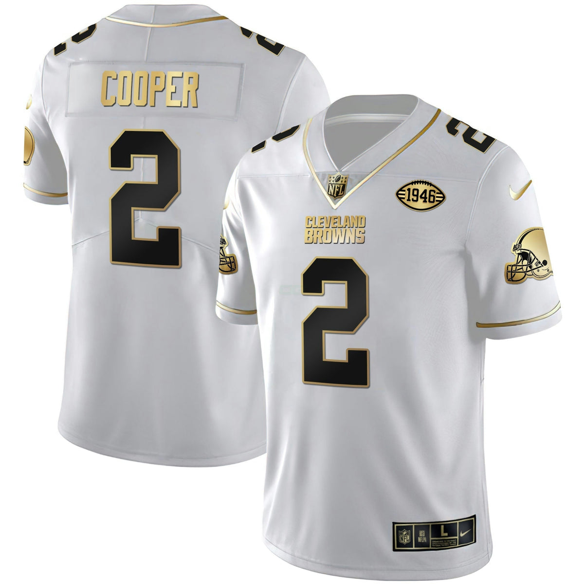 Jersey NFL Men’s Gold & Split Vapor Limited