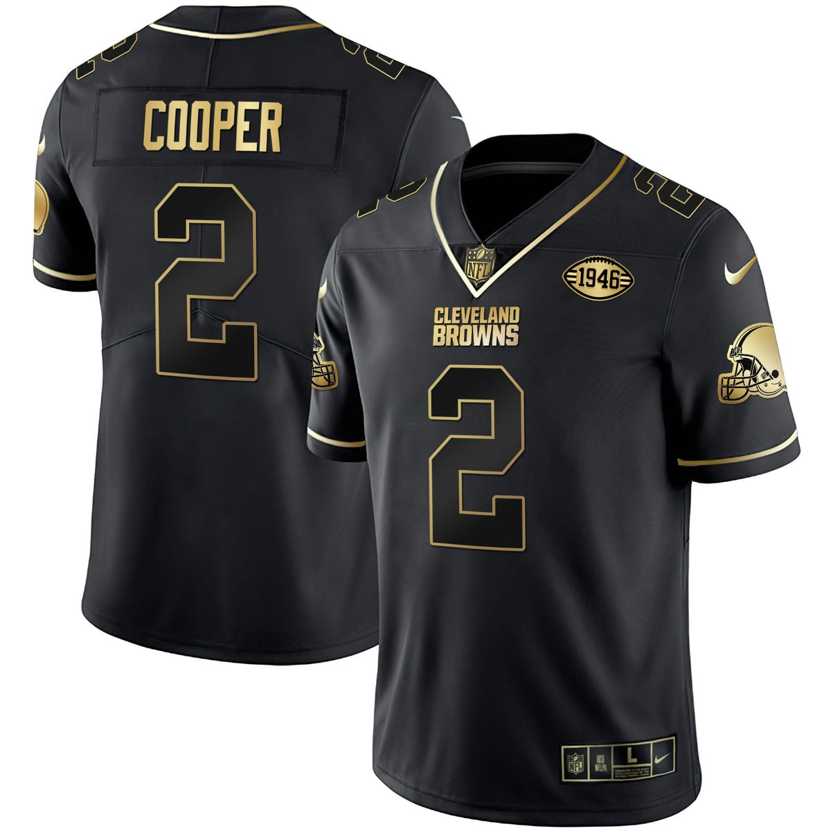 Jersey NFL Men’s Gold & Split Vapor Limited