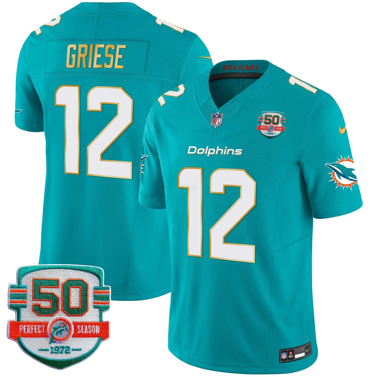 NFL Men’s Gold Trim Vapor Limited Jersey