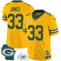 NFL Men’s Green Bay 4x Champs & Home Patch Vapor Jersey