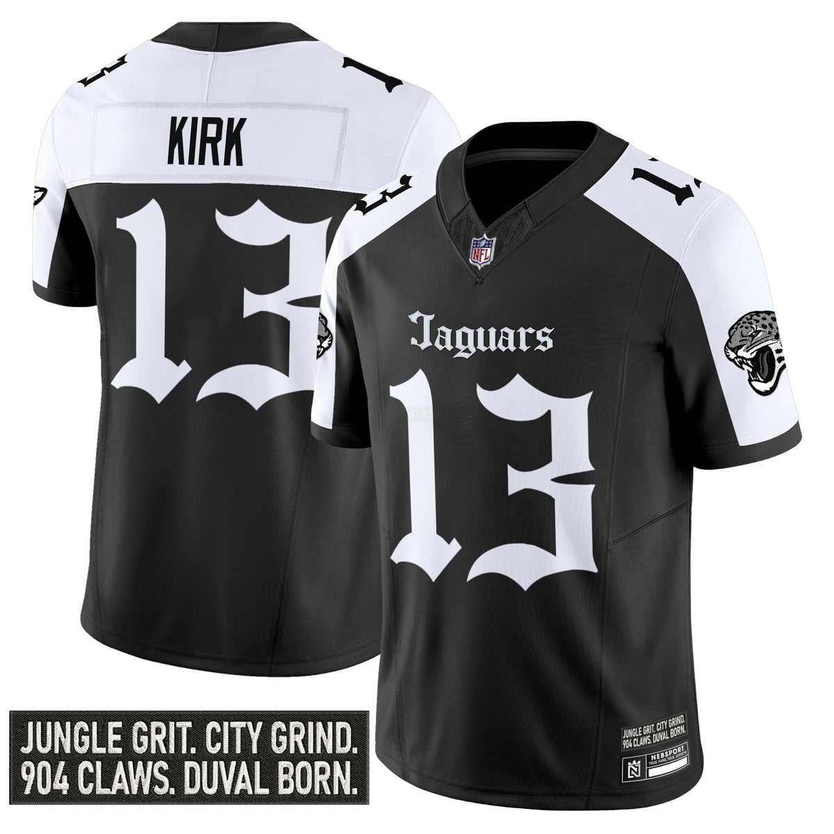 NFL Men’s Jacksonville ‘Gothic Duvall Shadows Edition’ Vapor Jersey