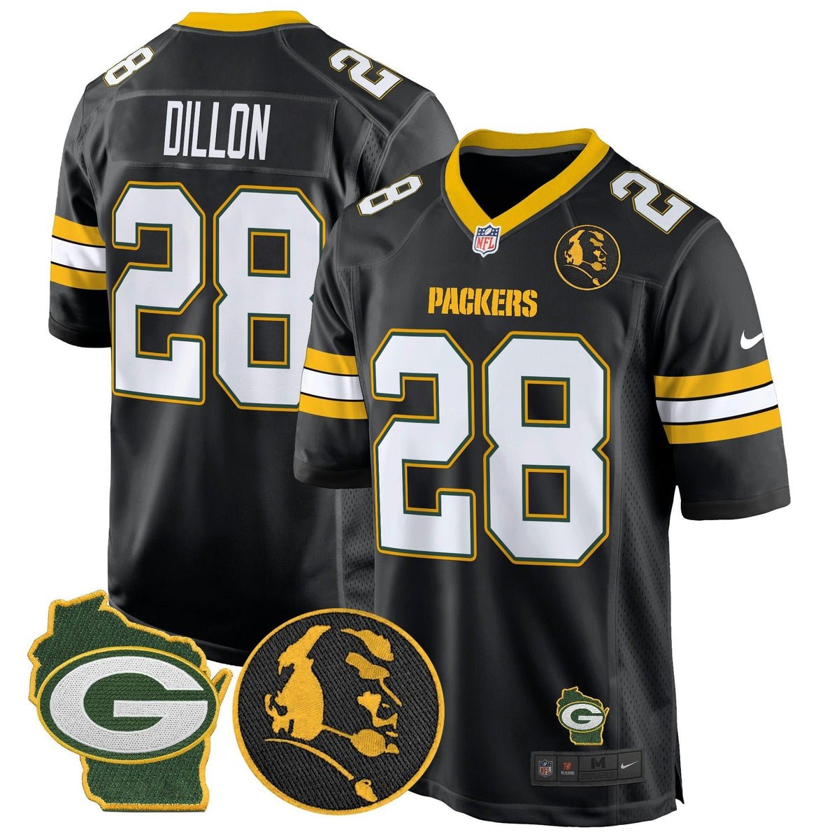 NFL Men’s John Madden & Home Patch Game Jersey