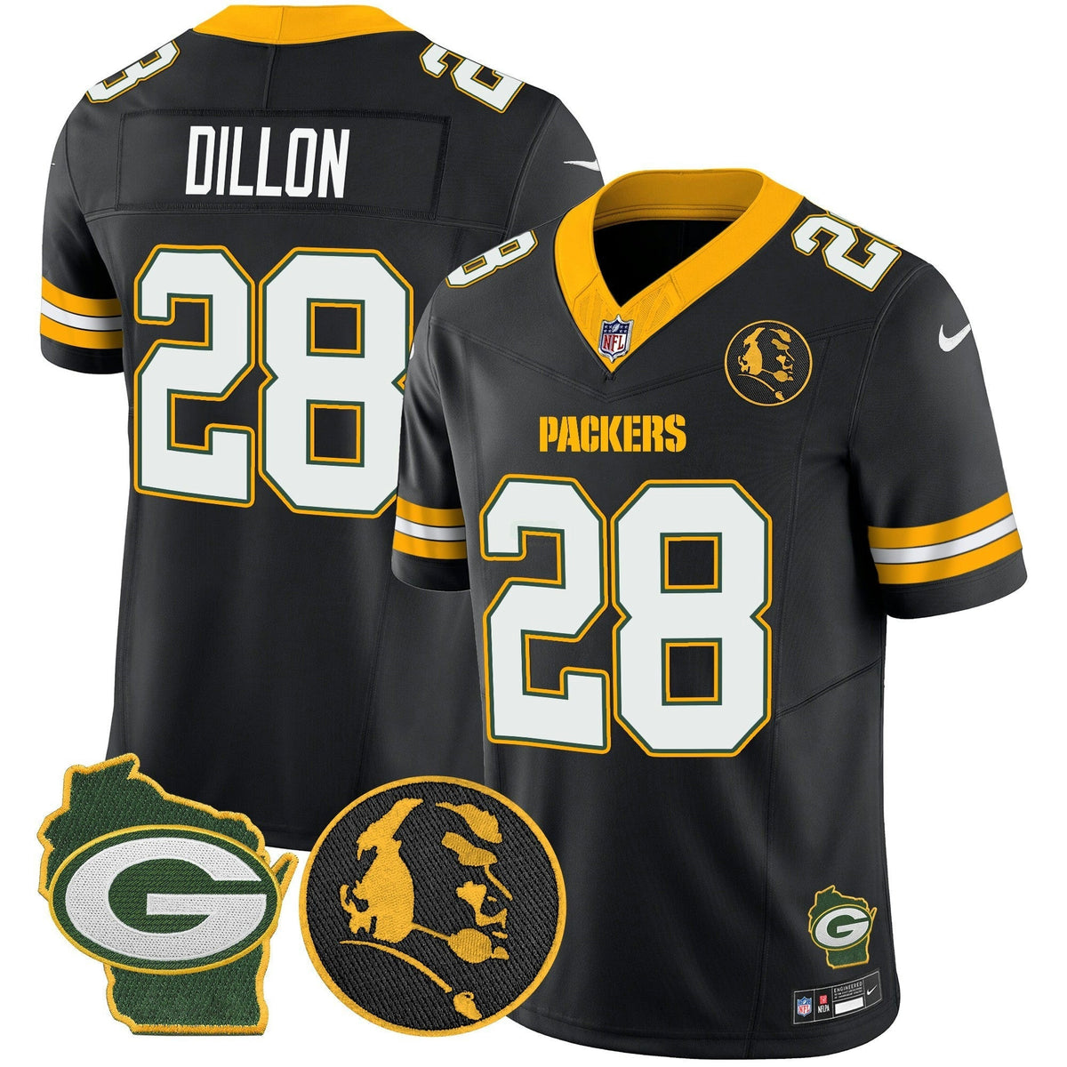 NFL Men’s John Madden & Home Patch Vapor Limited Jersey