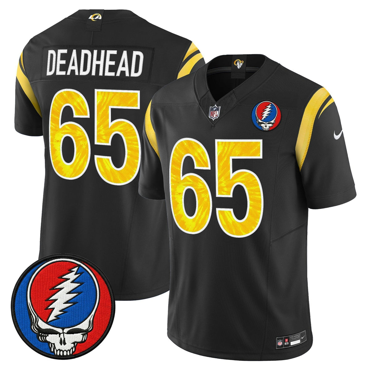 NFL Men’s Los Angeles x Grateful Dead Vapor Limited Jersey