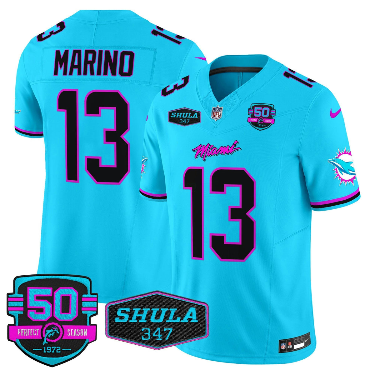 NFL Men’s “Miami Vice” Vapor Limited Jersey V4