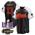 NFL Men’s NFC West Champions & Super Bowl LVIII Patch Jersey