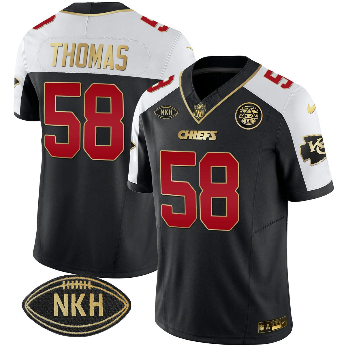 NFL Men’s NKH Patch 2023 Vapor Limited Jersey